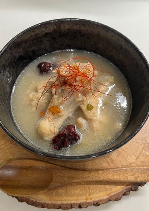 本格✨薬膳参鶏湯-レシピのメイン写真