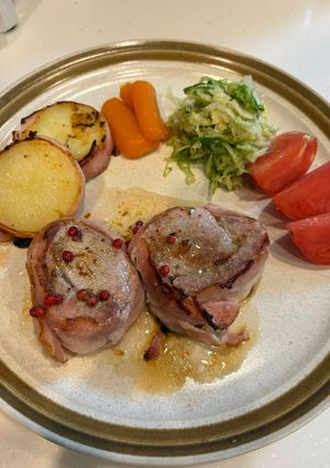 懐かしのポークメダリオン-レシピのメイン写真
