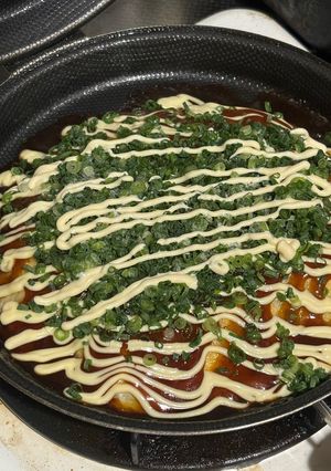 ライスペーパーで低糖質お好み焼き-レシピのメイン写真