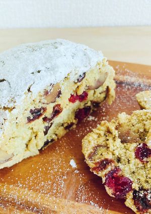 お茶碗で作る簡単シュトーレン-レシピのメイン写真