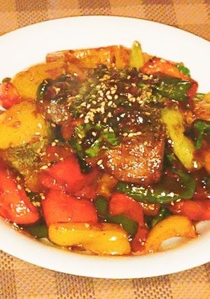 牛肉と彩り野菜のXO醤炒め-レシピのメイン写真