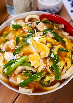 行列のできる🍜とろとろニラ玉あんかけうどん🤩-レシピのメイン写真