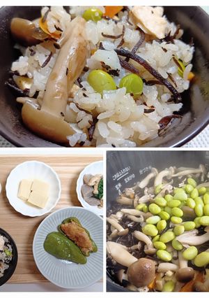 具だくさん❢ ひじき五目炊き込みご飯-レシピのメイン写真