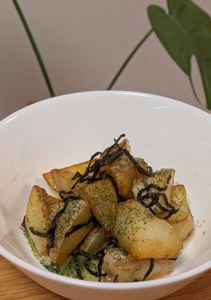 やみつき！塩こんぶ＆バターポテト🥔-レシピのメイン写真