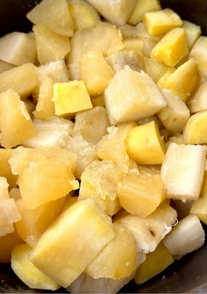 無水☆さつま芋・りんご煮 幼児食に-レシピのメイン写真