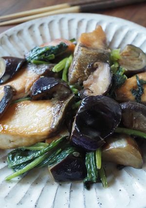 簡単！ブリと野菜のオイマヨ炒め-レシピのメイン写真