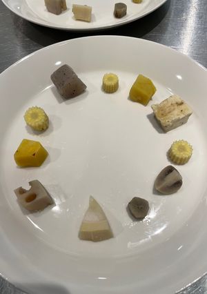 黄色い野菜ピンチョス-レシピのメイン写真