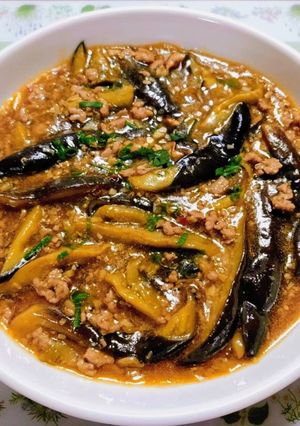 今夜の夕飯簡単本格的トロトロなす麻婆茄子主菜節約-レシピのメイン写真