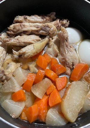 炊飯器で手羽元煮-レシピのメイン写真