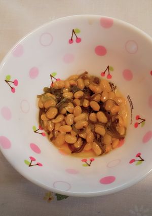 茎わかめと納豆の和え物☆-レシピのメイン写真