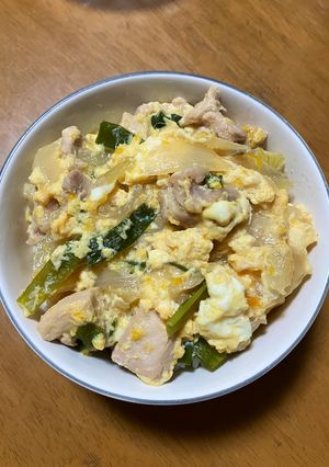 我が家の親子丼-レシピのメイン写真