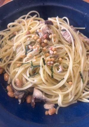茶漬けパスタ-レシピのメイン写真