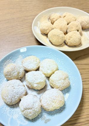 サクサクほろほろ！スノーボールクッキー-レシピのメイン写真