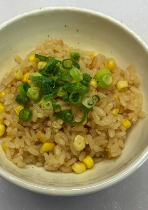 とうもろこしご飯🍚バターと醤油風味🤤-レシピのメイン写真