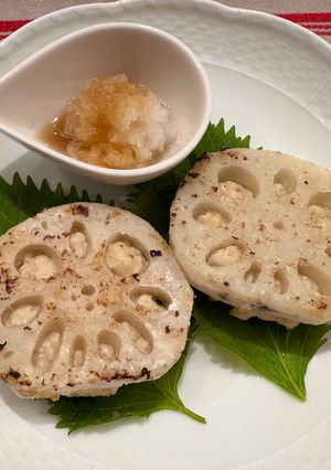 腸活レシピ｜れんこん青じそつくね-レシピのメイン写真