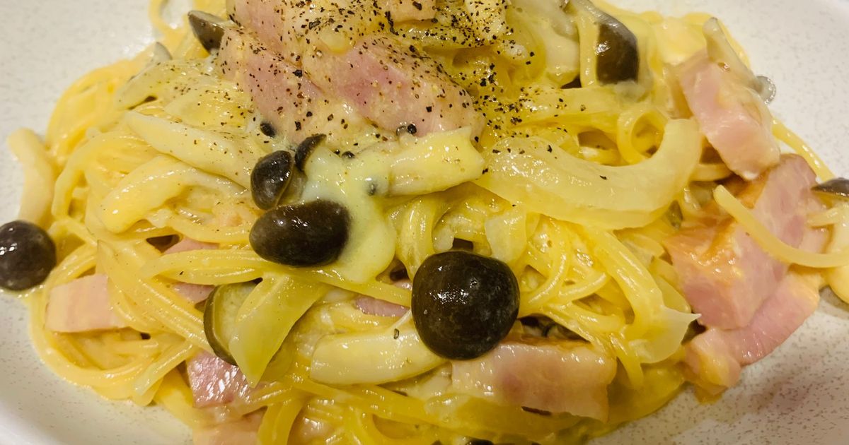 カルボナーラ by hoppe 【クックパッド】 簡単おいしいみんなのレシピ