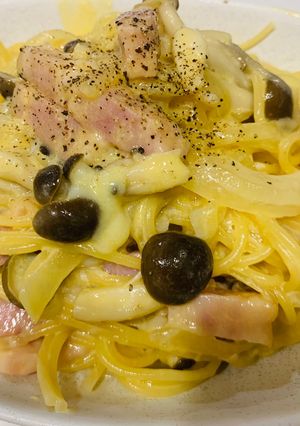 カルボナーラ-レシピのメイン写真