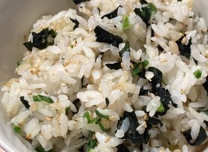 炊かない、しらすとワカメのご飯 1人前-レシピのメイン写真