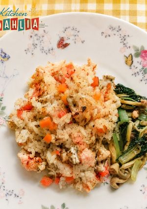 爆速ピラフ🦐乾燥小エビで純喫茶風スタイル-レシピのメイン写真
