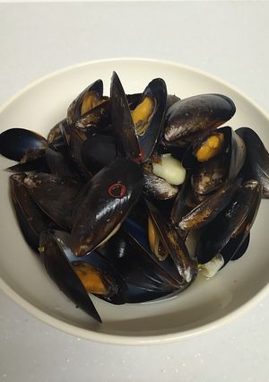 ムール貝のワイン蒸し-レシピのメイン写真