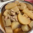 炊飯器で爆速!鶏もも肉と大根の煮物