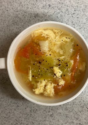 キャベツの中華スープ-レシピのメイン写真