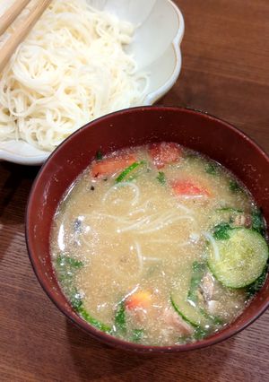 じぃじ直伝!冷や汁そうめんつゆ-レシピのメイン写真
