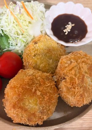 子どもが喜ぶ♡ほくほく手作りコロッケ-レシピのメイン写真