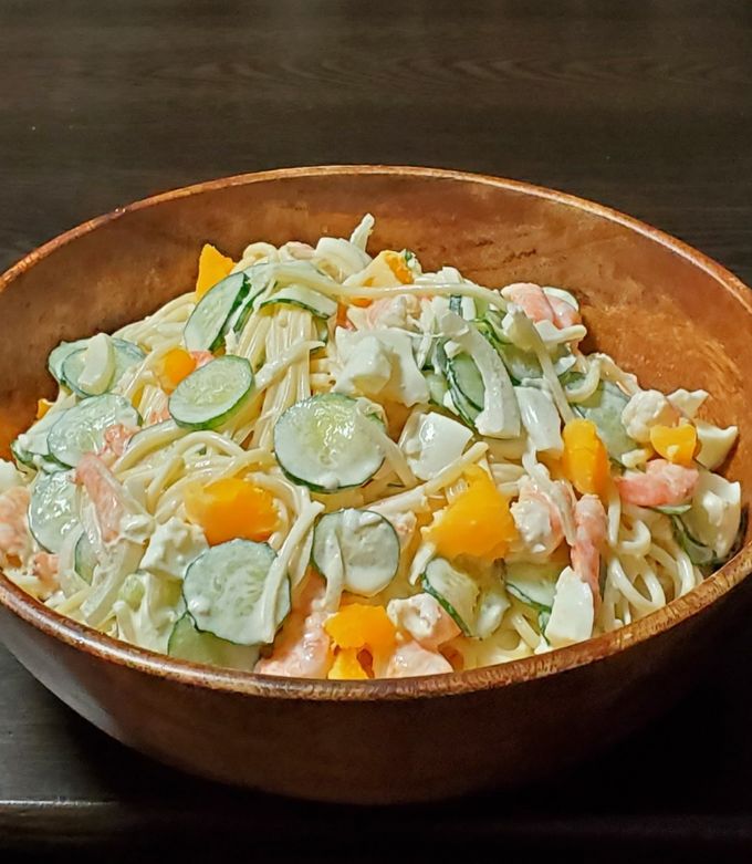 具だくさん！やみつきスパゲティサラダ by マリンスター