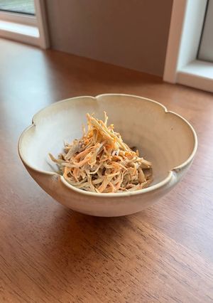 常備菜♪ごぼうと人参のごまマヨ和え-レシピのメイン写真
