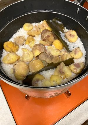 栗ごはん-レシピのメイン写真