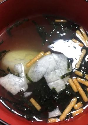 お茶漬け雑煮-レシピのメイン写真