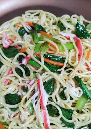 カラフル♪かにかま塩焼きそば-レシピのメイン写真