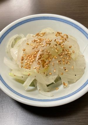 新玉ねぎのレンチン和え-レシピのメイン写真
