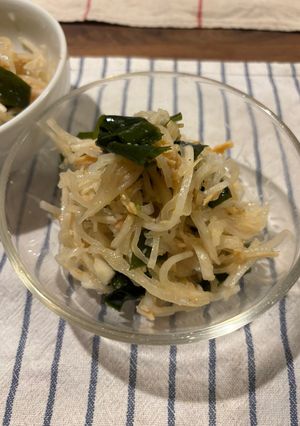 大根とほたて、わかめのポン酢サラダ-レシピのメイン写真