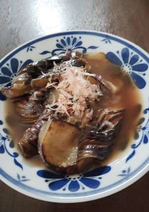 お酢でさっぱりとろうま〜なすの煮浸し-レシピのメイン写真