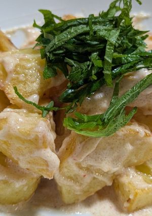 みんな大好き！めんたいマヨポテト*-レシピのメイン写真