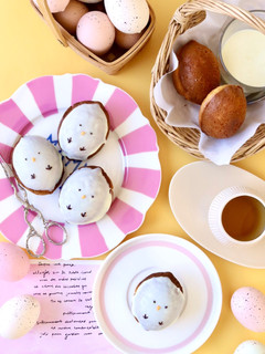 コロンとかわいい♡ひよこケーキ-レシピのメイン写真