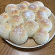 落雁でふわふわミルクちぎりパン(手ごね)
