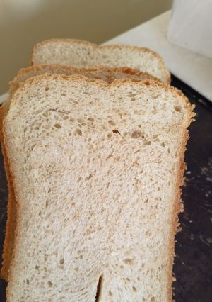 HBでダブルクリーム食パン-レシピのメイン写真