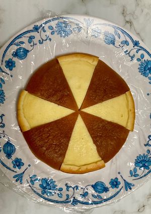 材料4つ牧場の朝　炊飯器ヨーグルトケーキ-レシピのメイン写真