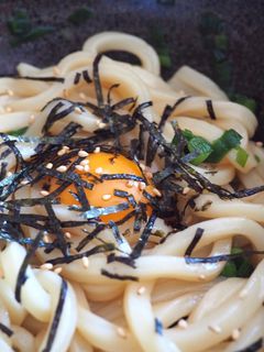釜玉うどん-レシピのメイン写真