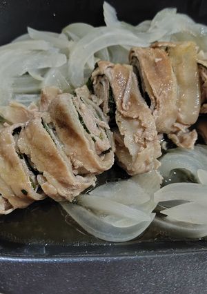 豚バラ肉の大葉巻き-レシピのメイン写真