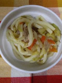 【保育園おやつ】焼きうどん-レシピのメイン写真