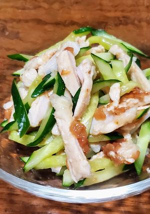 コリコリ☆ヤゲン軟骨の梅肉和え-レシピのメイン写真