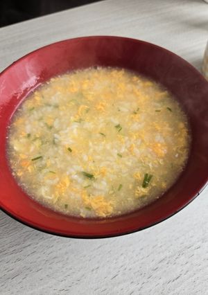 ほたて香る 卵雑炊-レシピのメイン写真