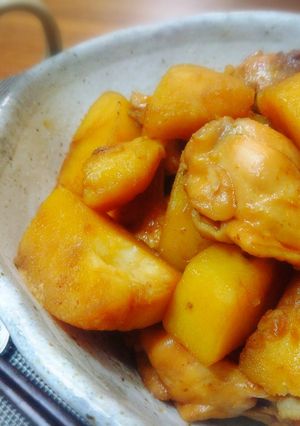 ＊じゃがいもと手羽元のほったらかし煮＊-レシピのメイン写真