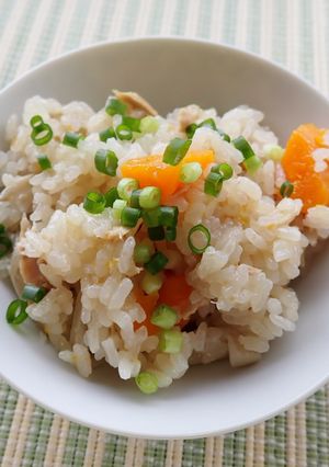 まるごとにんじんの炊き込みご飯-レシピのメイン写真