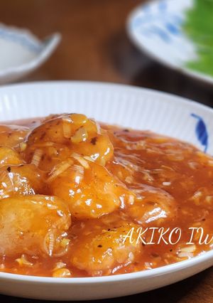 綺麗になれちゃう『簡単海老のチリソース』-レシピのメイン写真