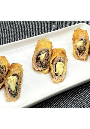 大葉とチーズの豚肉フライ★動画あり★-レシピのメイン写真